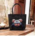 Embroidered Bag| Handmade Tiger Head Embroidered | Good Luck Blessing | Miao Embroidery